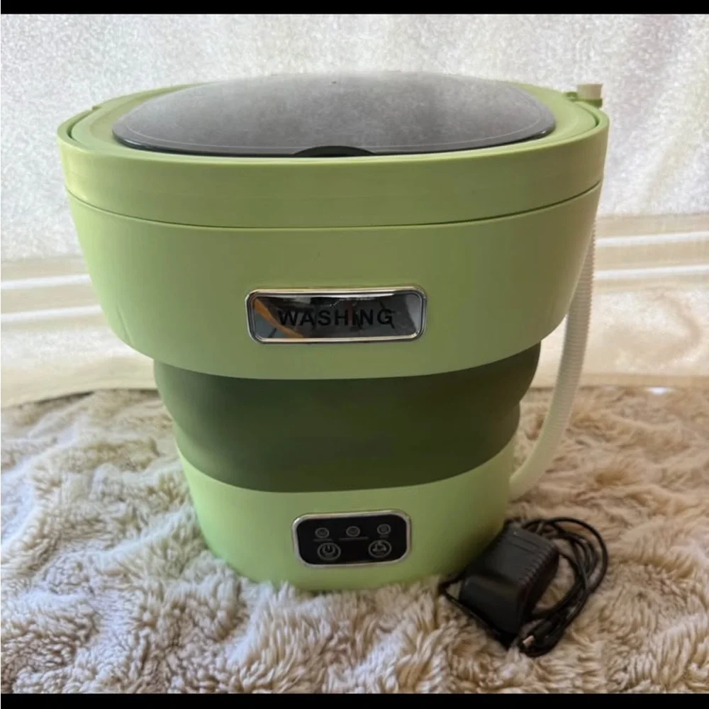 🫧SOLD!!Portable Mini Washing Machine in Green 15L🪣 - Picture 4 of 9